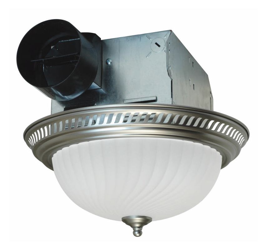 Air King Drlc702 Nickel 70 Cfm Round Decorative Bath Fan