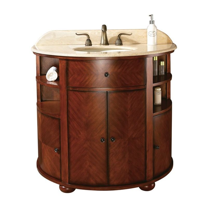 Avanity Oxford V38 Do Dark Oak Oxford 38 Quot Hardwood Vanity