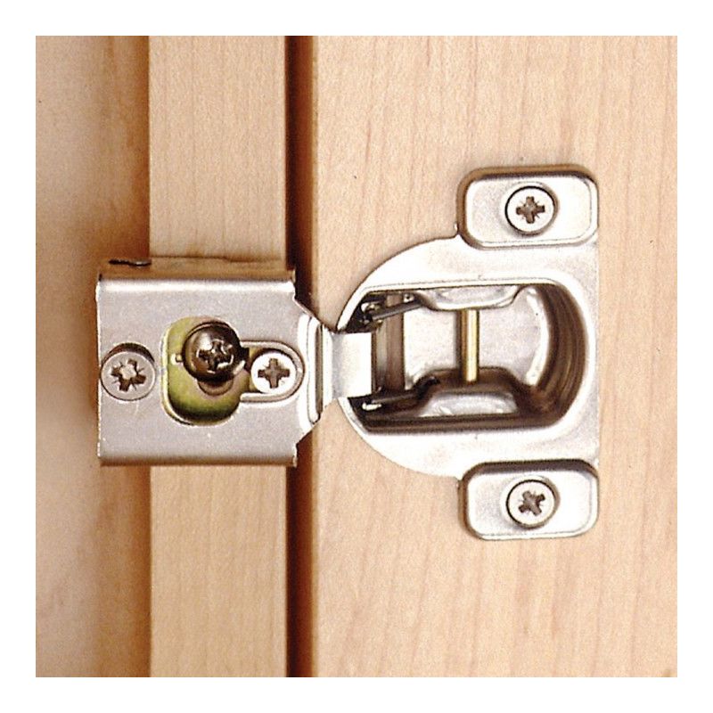 Blum B38C355C.20 Nickel COMPACT 11/4 Inch Overlay ScrewOn