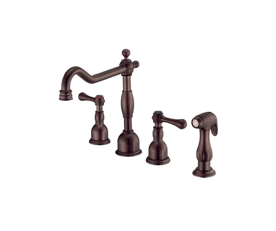 Danze D422057RB Oil Rubbed Bronze Kitchen Faucet Includes Metal Side