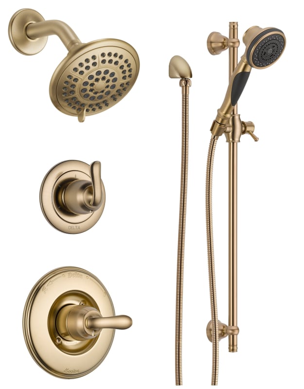 DSSLinden1401CZ in Champagne Bronze by Delta
