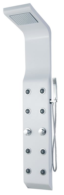 Dreamline Shcm 1008 White Shower System With 8 Quot Shower