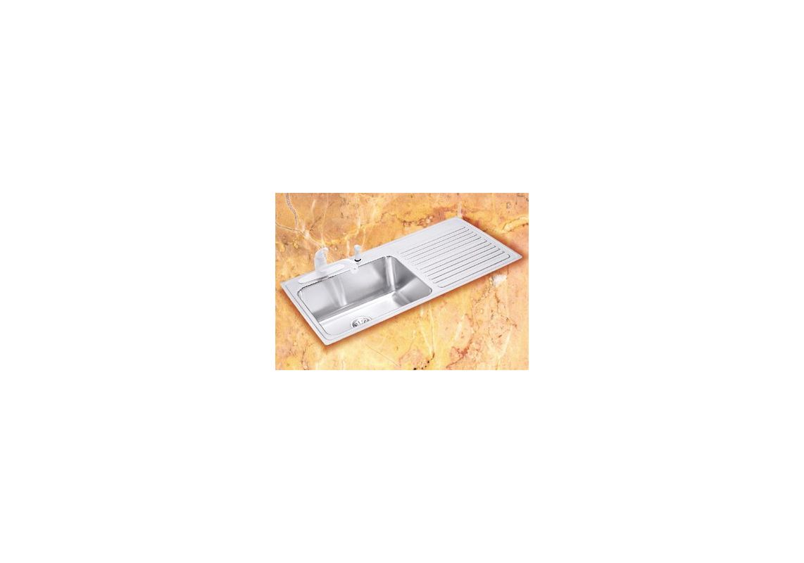 Elkay ILGR4322L0 No Faucet Holes Gourmet 43" Single Basin Drop In