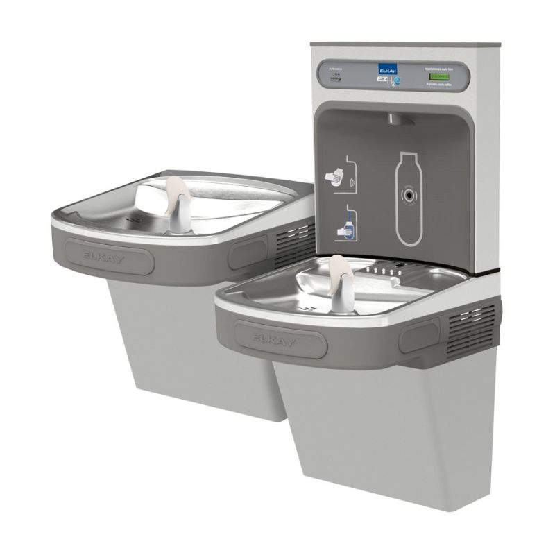 Elkay LZSTL8WSLK Light Granite EZH2O Versatile BiLevel Drinking