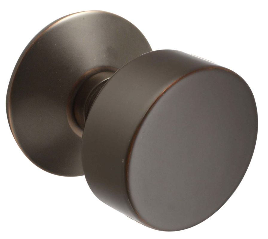 Emtek C520ROUUS10B Oil Rubbed Bronze Round Knob Brass Modern Privacy