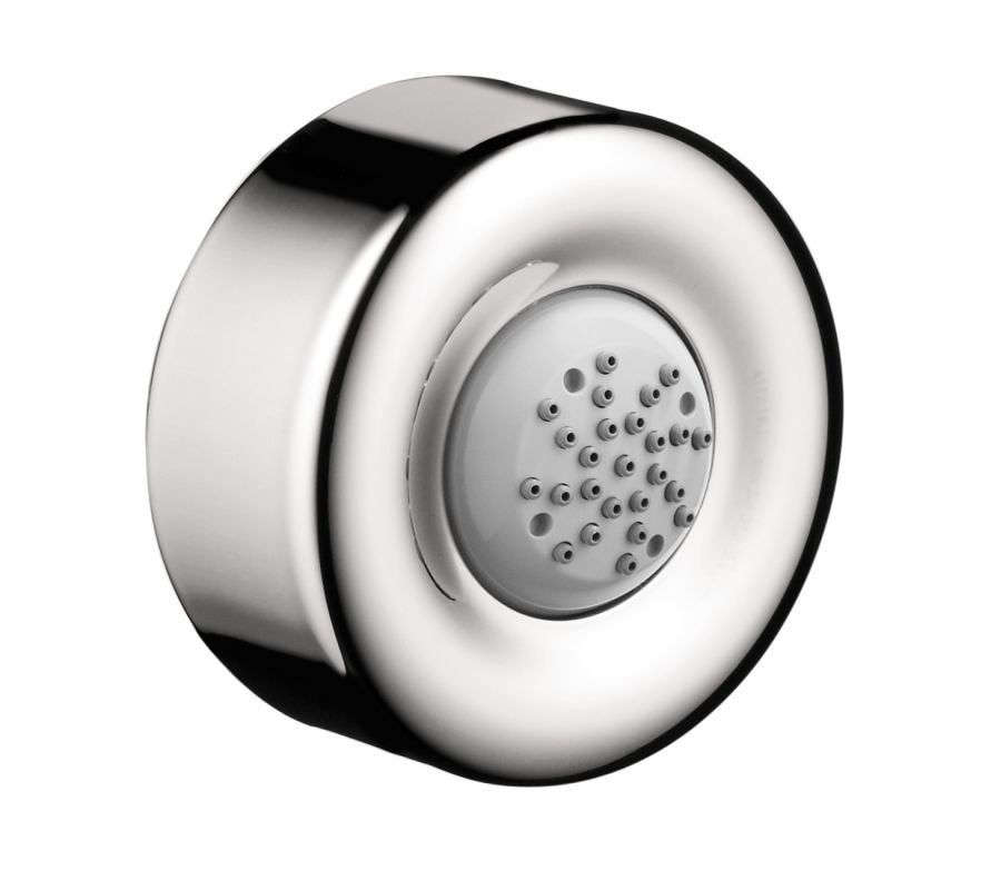 Hansgrohe 06342000 Chrome Angle Body Spray Adjustable with Quiclean