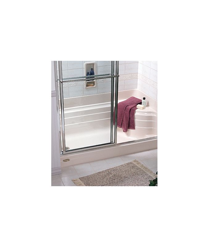 Jacuzzi EU15958 Almond 72" x 36" Bonaire® SingleThreshold Shower Base