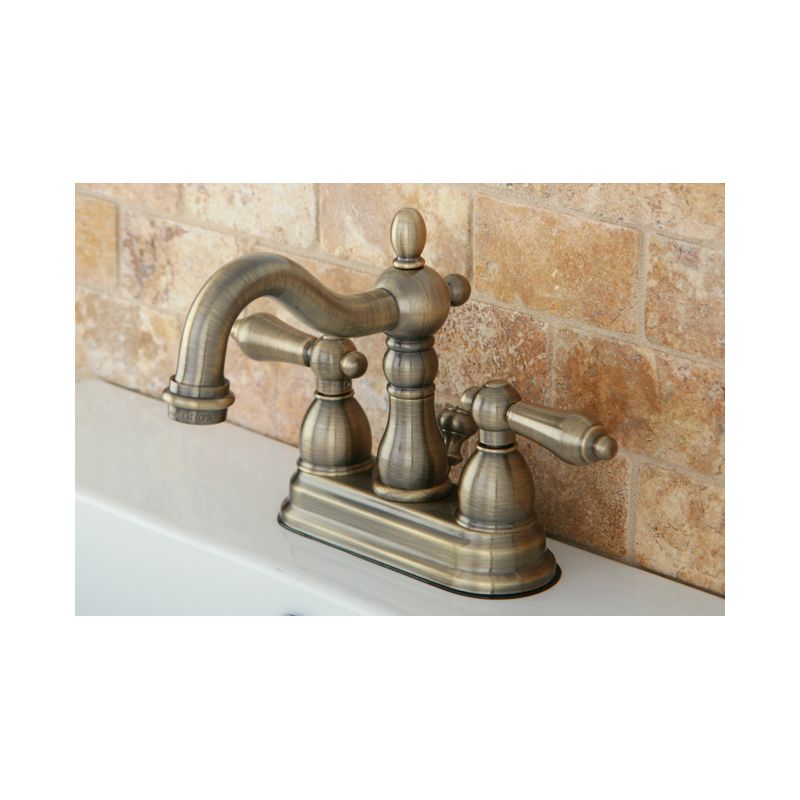 Faucet Com Kb1603al In Antique Brass By Kingston Brass