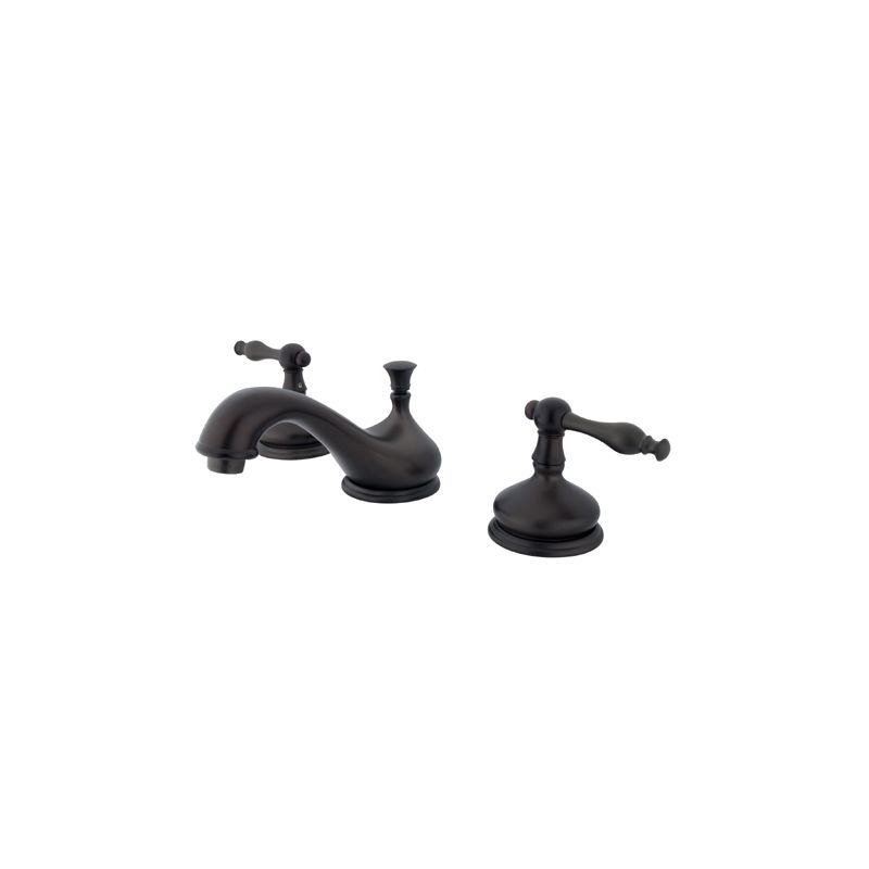 Kingston Brass KS1165NL Oil Rubbed Bronze Heritage Widespread Bathroom