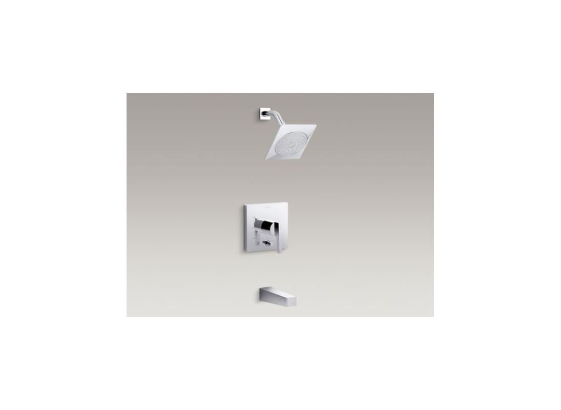 Kohler KT997634CP Polished Chrome Honesty Tub and Shower Trim