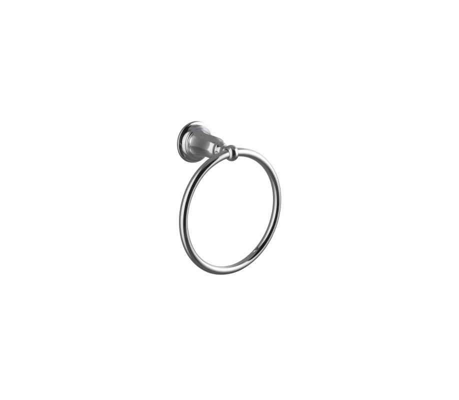 Kohler K13507CP Polished Chrome Kelston 8" Towel Ring