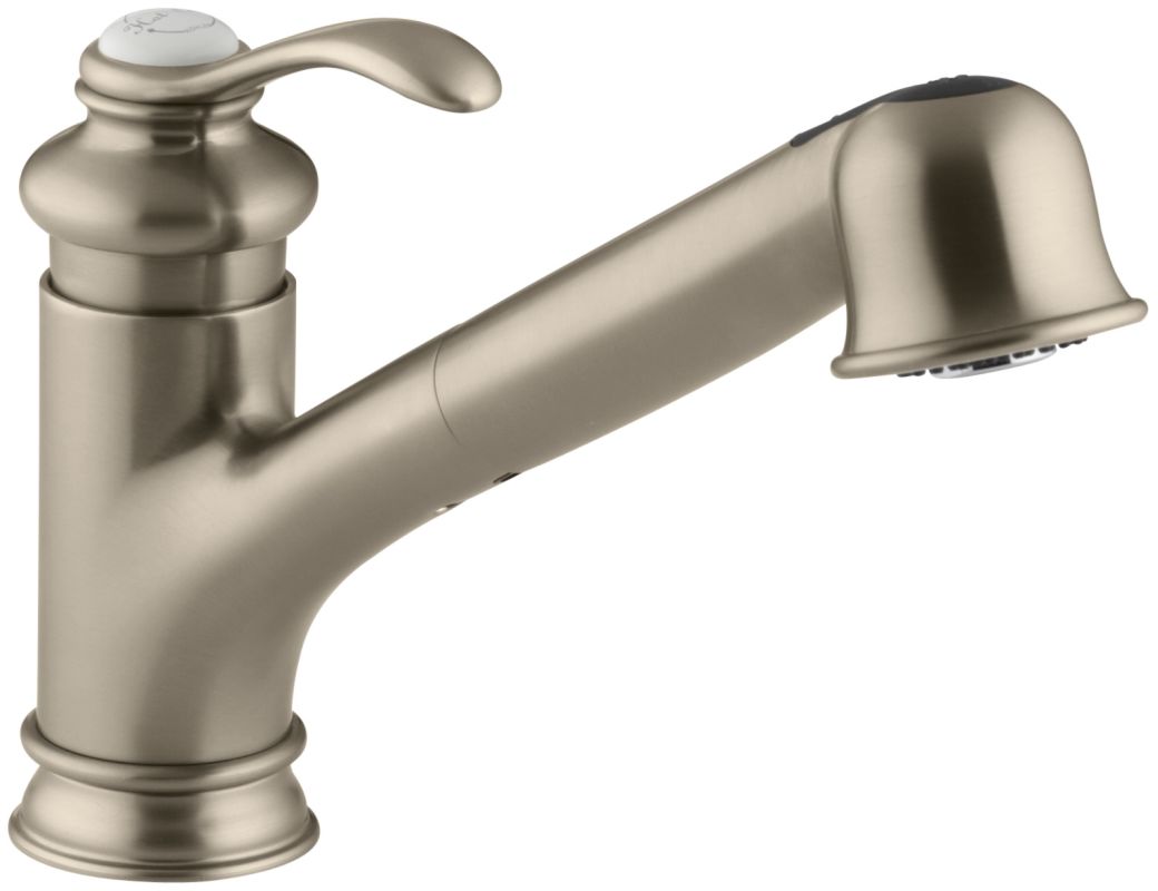 brushed bronze kitchen sink faucet