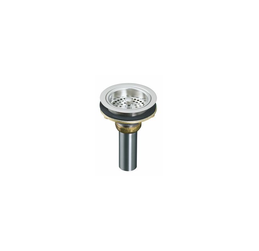 Kohler VaultK38203PackageCP Stainless Sink / Polished Chrome