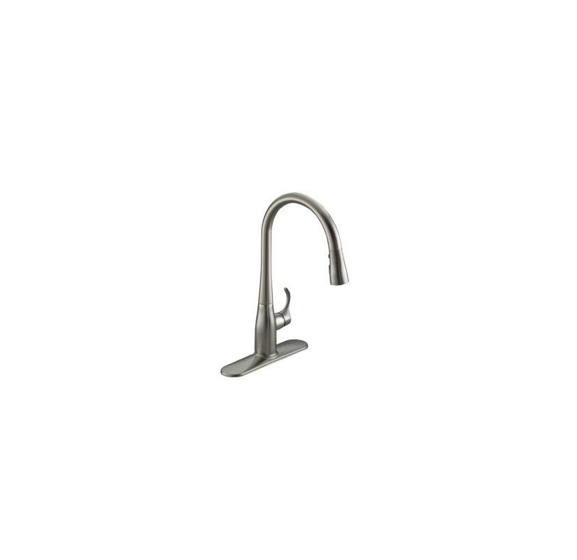Kohler VaultK38203PackageCP Stainless Sink / Polished Chrome