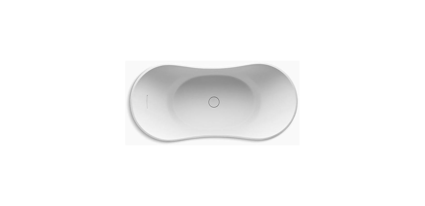 K1800HW1 in Honed White by Kohler