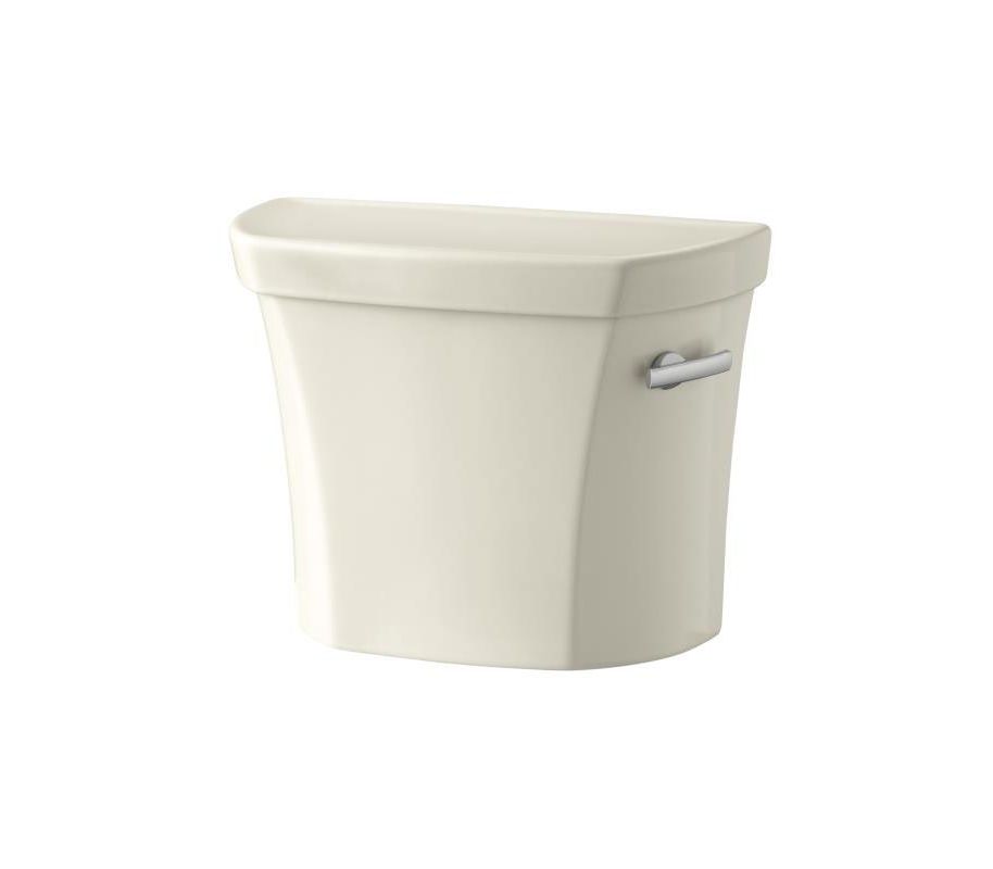Kohler K4468RA47 Almond 1.6 GPF Tank with Right Hand Trip Lever from