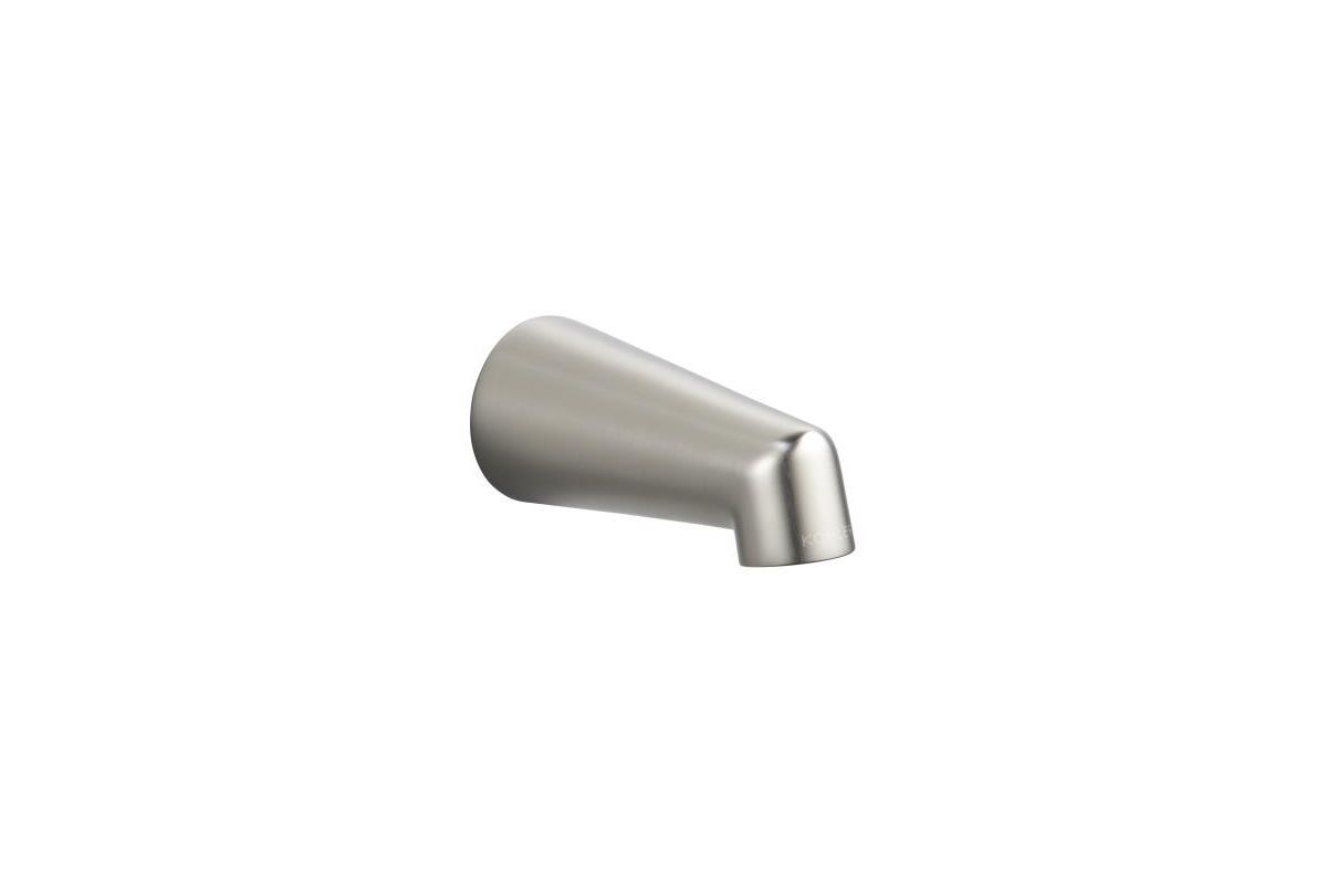 Kohler K-6854-BN Brushed Nickel Solid Brass Standard Non-Diverter Bath