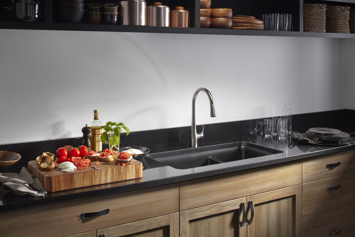 K596VS in Vibrant Stainless by Kohler