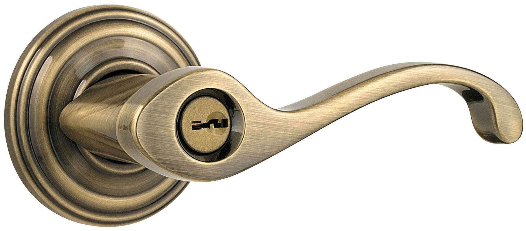 Kwikset 740CHL5 Antique Brass Signature Series Commonwealth Keyed