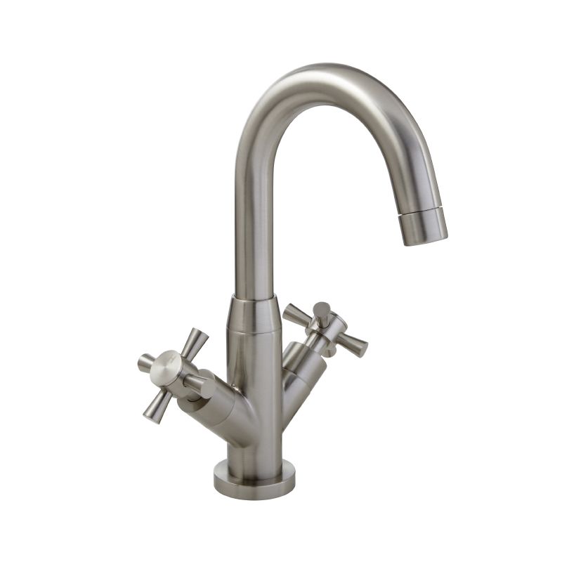 Mirabelle MIRWSML102BN Brushed Nickel Milazzo Single Hole Bathroom