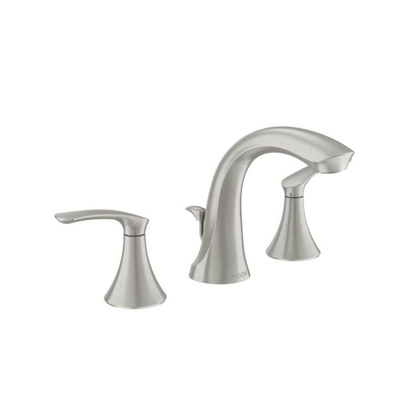 Moen WS84551SRN Spot Resist Brushed Nickel Darcy TwoHandle High Arc