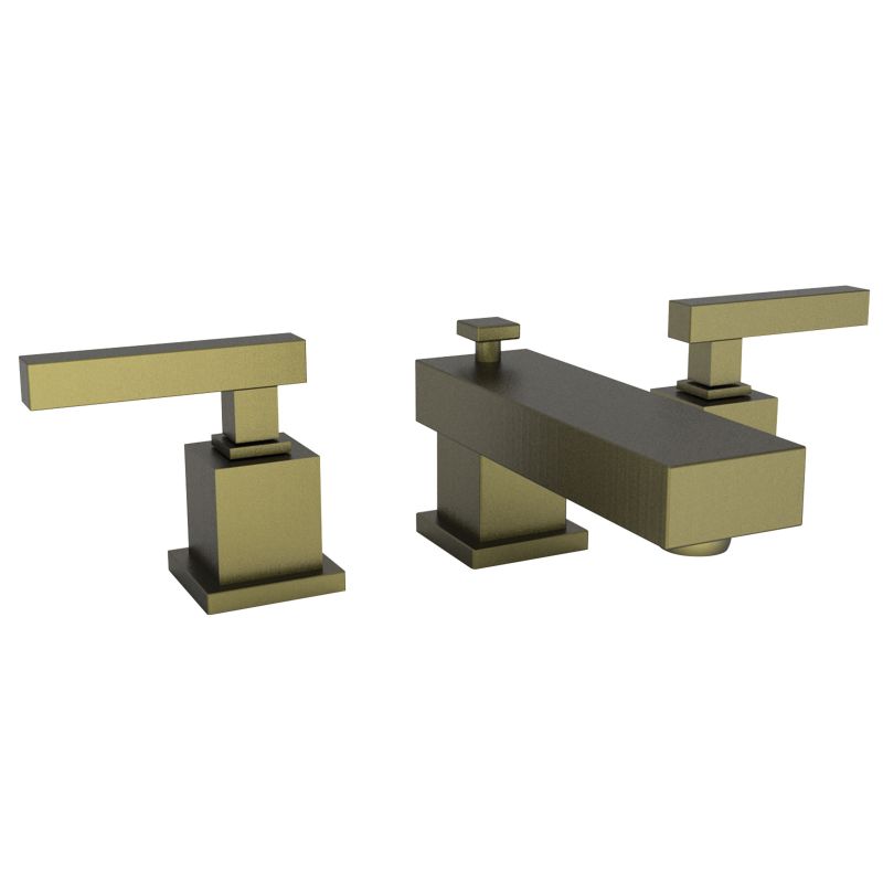 Newport Brass 2020 06 Antique Brass Cube 2 Double Handle