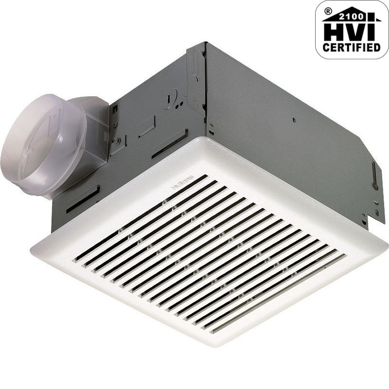 Nutone 672r White Polymeric 110 Cfm 4 Sone Ceiling Mounted