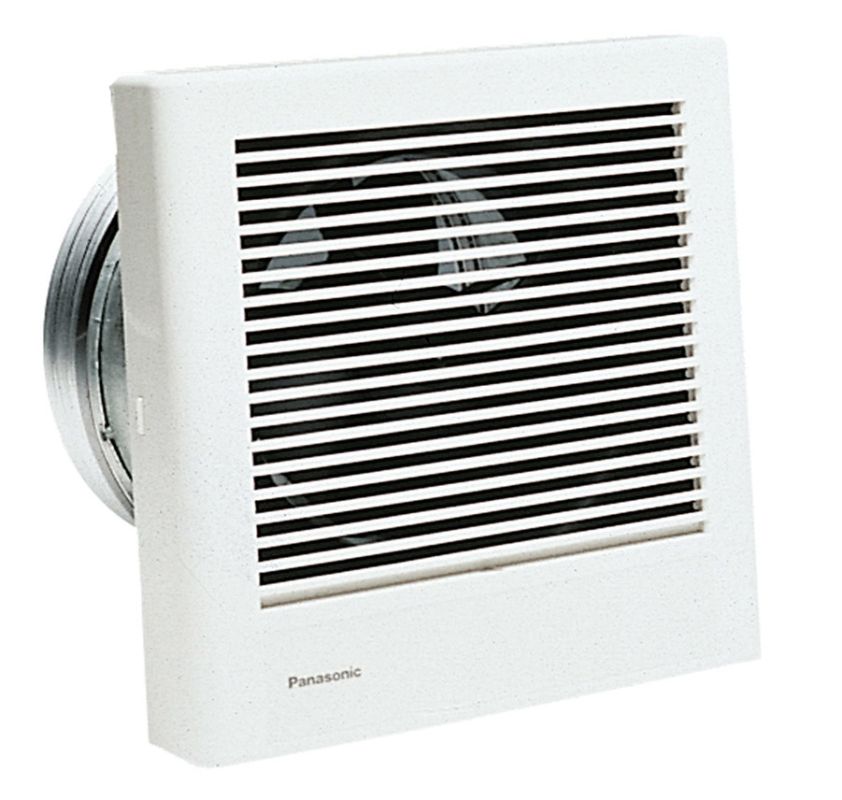 Panasonic FV08WQ1 White WhisperWall 70 CFM 1.1 Sones Wall Mounted