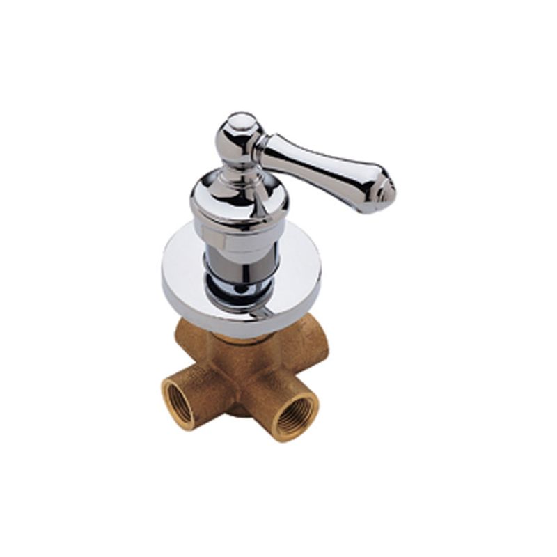 Pfister 01538BC Polished Chrome Shower Valve Trim with 1/2 Inch 4 Port