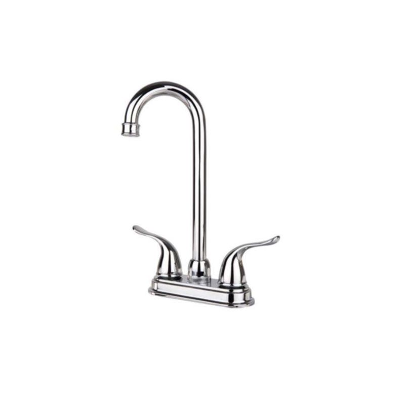 ProFlo PFWS1350CP Chrome High Arch Bar / Prep Faucet with Cover Plate