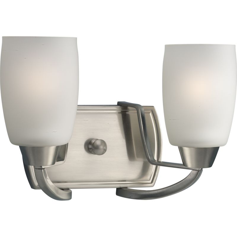 Progress Lighting P2795 09 Brushed Nickel Wisten Two Light