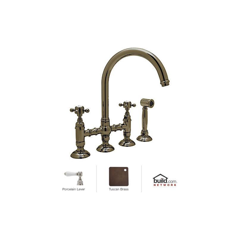 rohl country kitchen bridge faucet faucet a1461lpwstcb 2 in tuscan brass by rohl rohl country kitchen bridge faucet faucet a1461lpwstcb 2 in tuscan brass by rohl