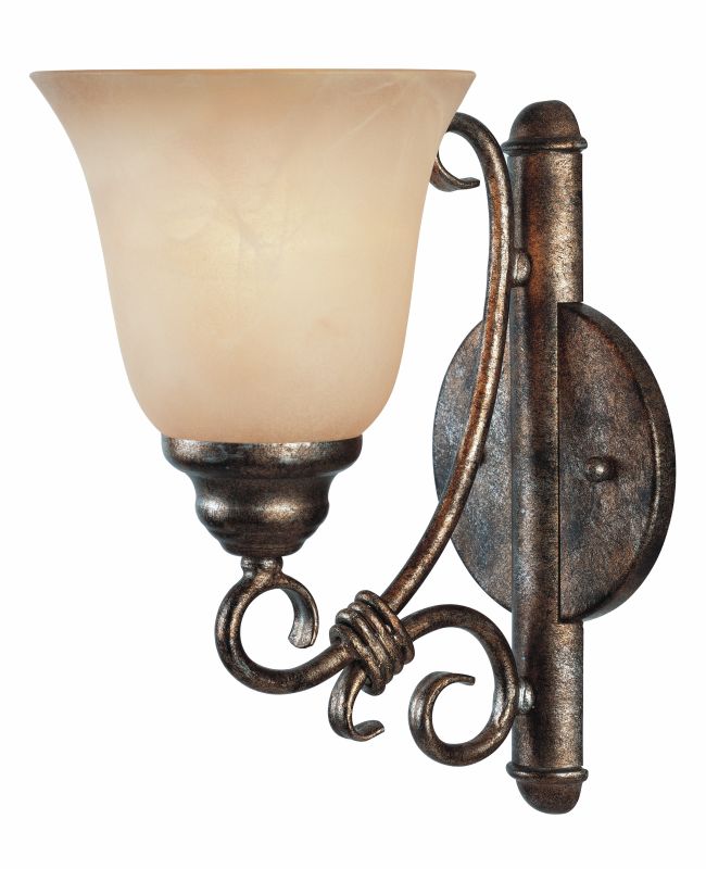 Savoy House GZ-9-2893-1-61 Rustico Gold Up Lighting Wall Sconce from the Brandywine Collection 