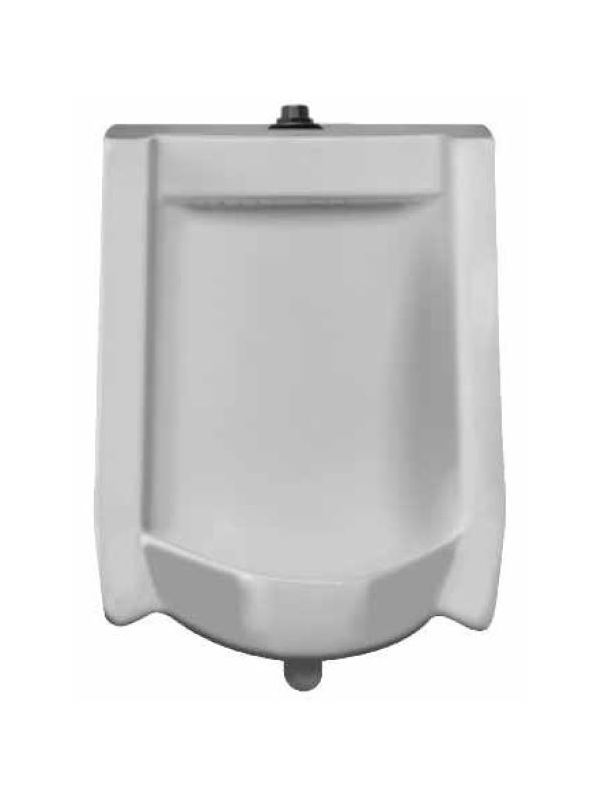 Sloan 1101009 White Efficiency Dual Flush 0.125 to 0.5 GPF Urinal with