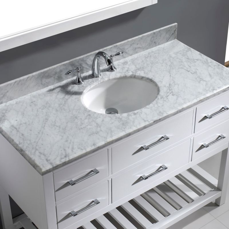 MS2248WMROES in Espresso / Oval Sink by Virtu USA