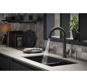 Kohler K-72218-CP Polished Chrome Sensate Touchless Kitchen Faucet with