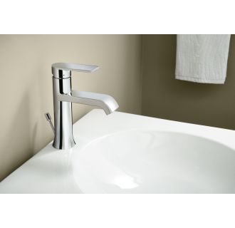 Moen 6702 Chrome Genta Single Handle Centerset Bathroom