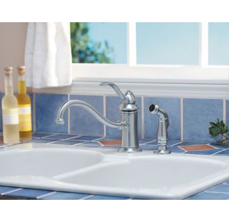 Pfister Gt34 4tcc Polished Chrome Portland Kitchen Faucet