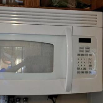 Ge microwave jvm1540 wattage top