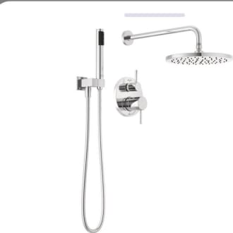 Delta 342702-CZ Modern Round Non Shared Function Shower