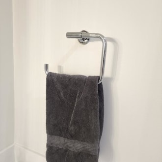 Kohler purist hand towel holder best sale
