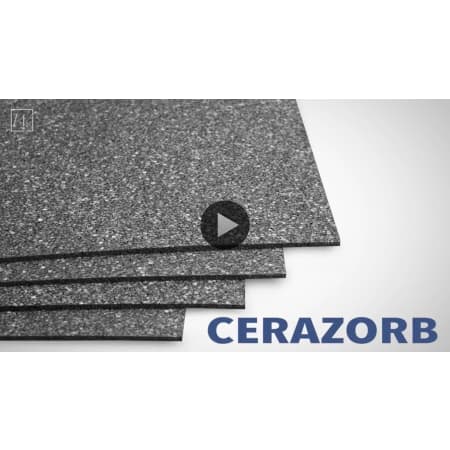 WarmlyYours CeraZorb 2 ft. x 2 ft. Insulating Synthetic Cork Underlayment (Pack of 12 Sheets) WarmlyYours CeraZorb 2 ft. x 2 ft. Insulating Synthetic Cork Underlayment (Pack of 12 Sheets)