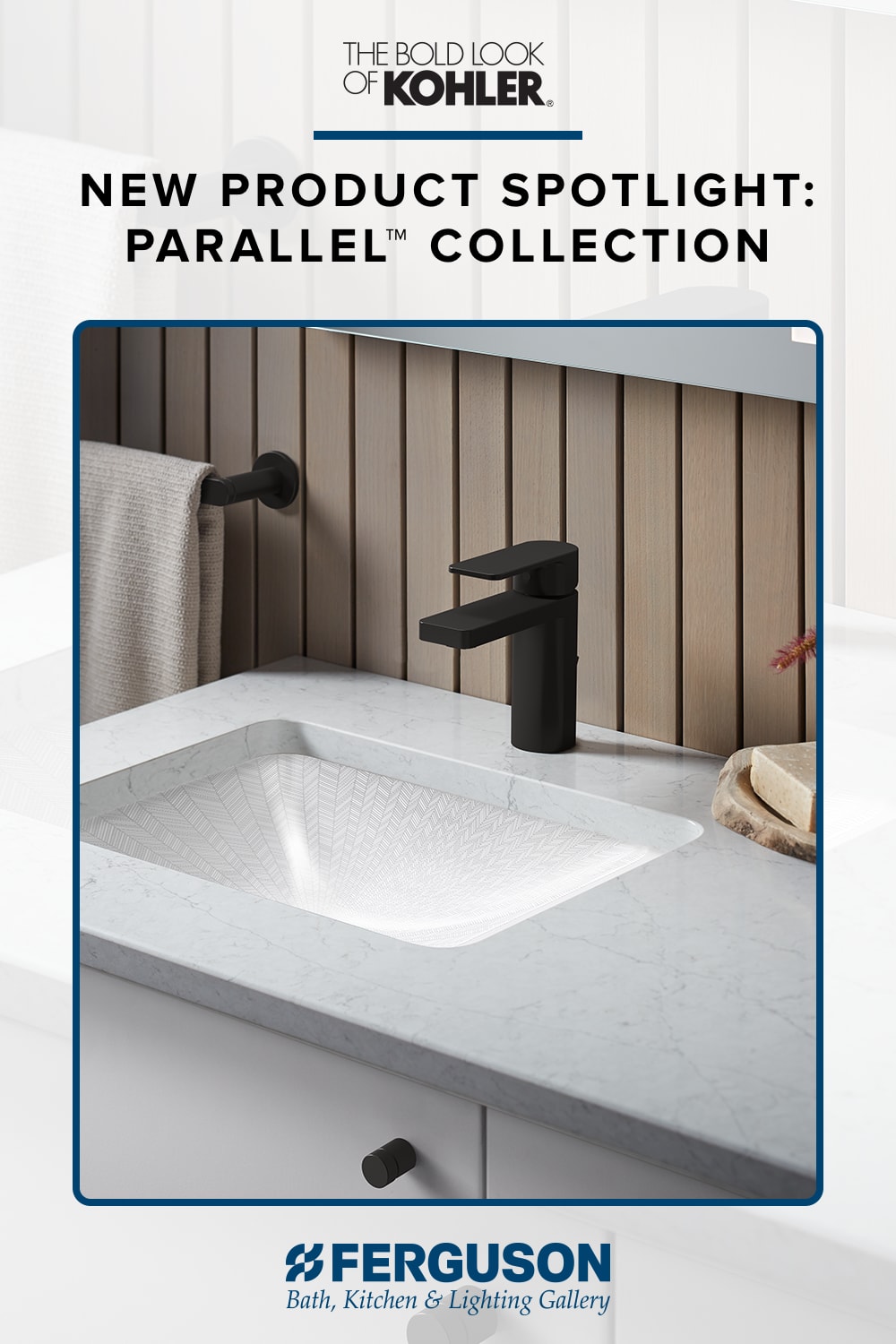 New Product Spotlight KOHLER Parallel™ Faucet Series
