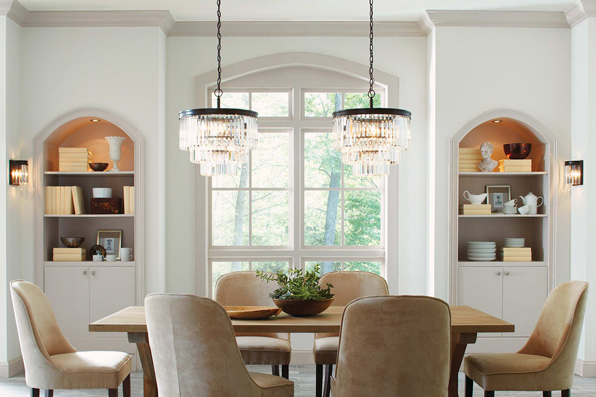 Selecting Dining Room Crystal Chandeliers – GLOW® Lighting