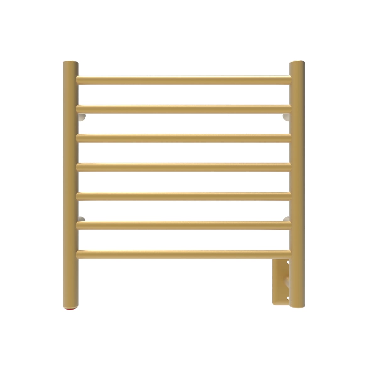 Photos - Towel Holder Radiant Amba RWHS  20-3/8"W x 21-1/4"H 110 V Plug-In/Hardwired Stainless Steel Towel Warmer Satin Brass Bathroom Hardware and 