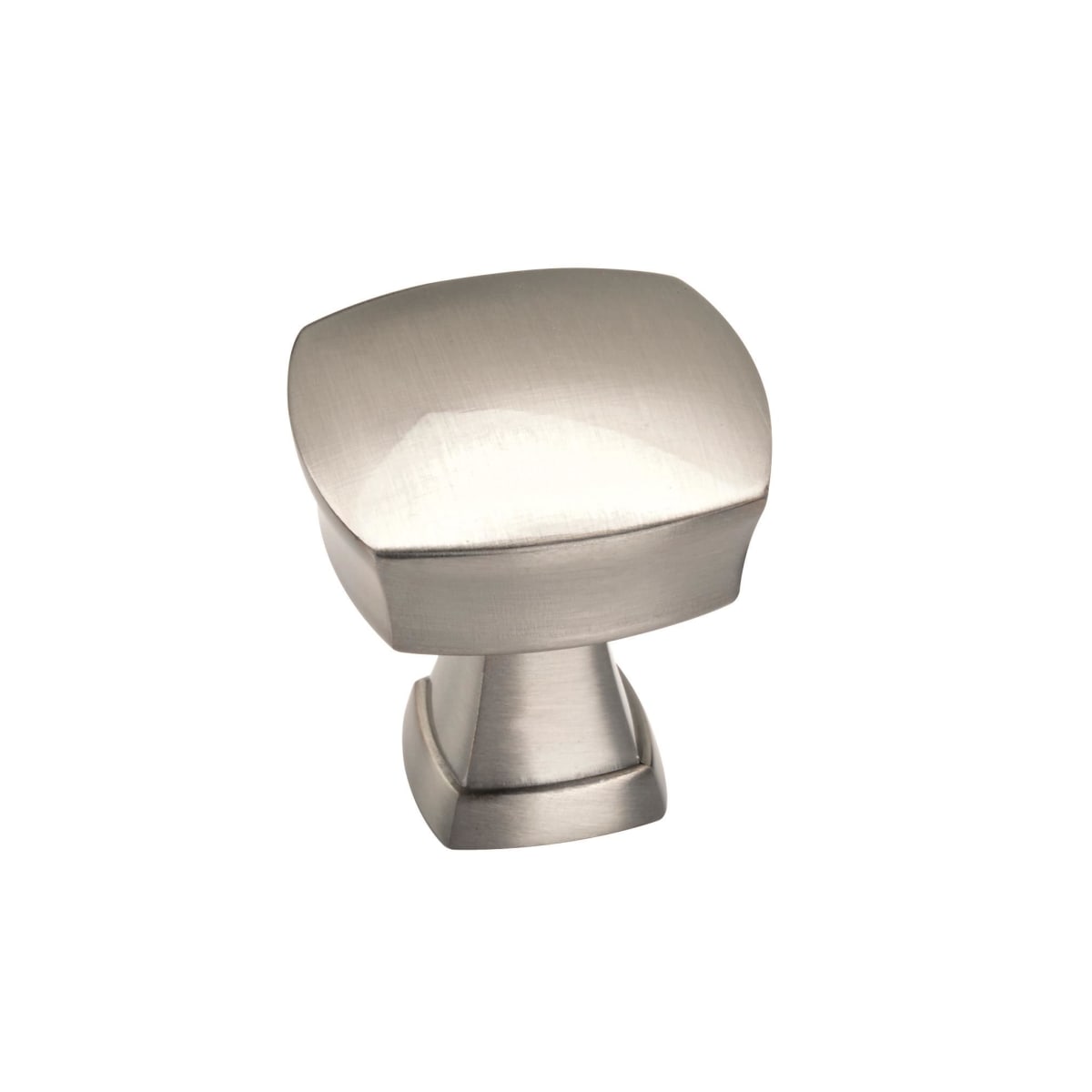 Photos - Furniture Hardware Inch Amerock BP11287 Stature 1-1/4  Square Cabinet Knob Satin Nickel Cabinet Hardware Knobs Square BP11287G10 