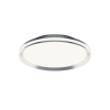 Satin Nickel / White