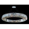 Chrome with Clear Crystals