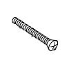 ESCUTCHEON SCREWS (2" LONG)-CHR