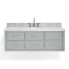 Grey / Carrara White Top